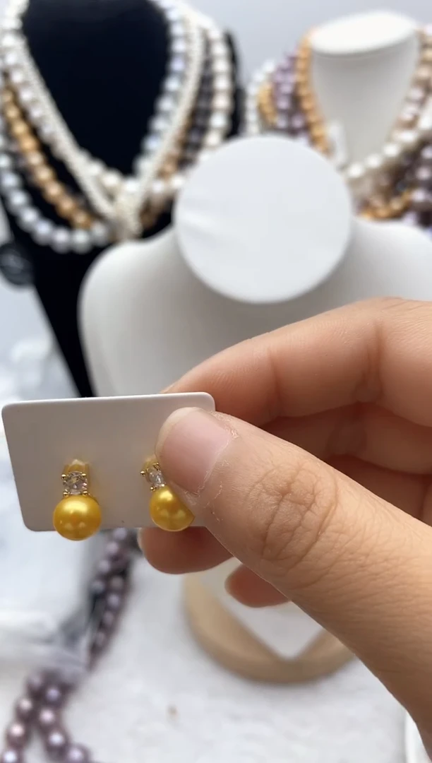 淡水珍珠钛钢颈饰53