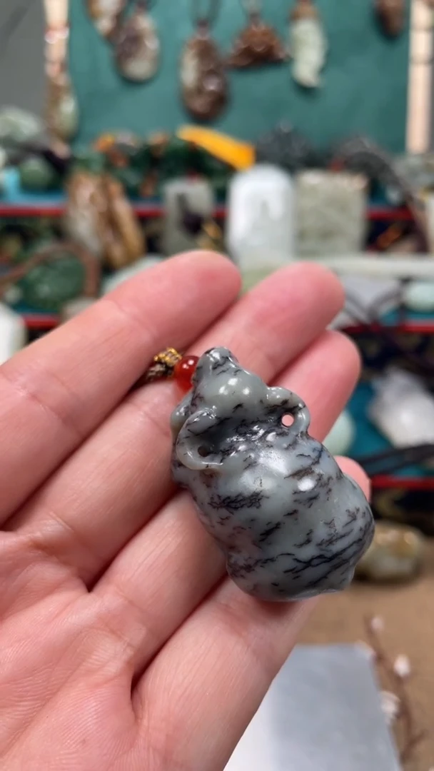 未镶嵌和田玉挂件0008