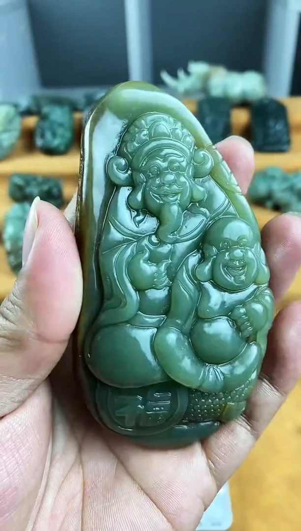 未镶嵌和田玉把件1