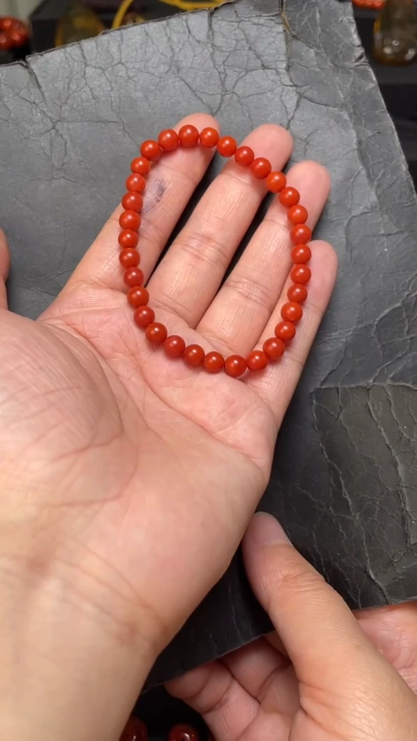 未镶嵌178南红玛瑙手串