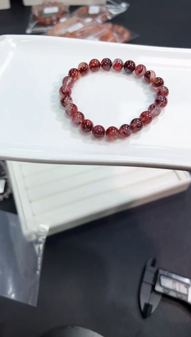 【闪购商品】水晶手串未镶嵌77e多样性发其一/1条8mm默认微瑕