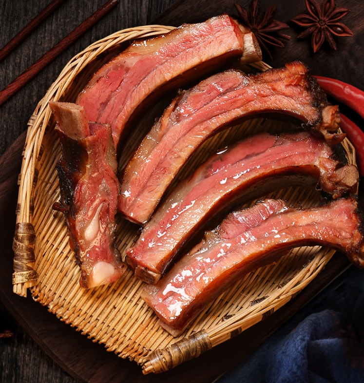 （7号）现称腊排骨柏树枝柴火慢熏