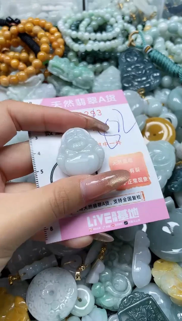 翡翠未镶嵌颈饰闪购0200293