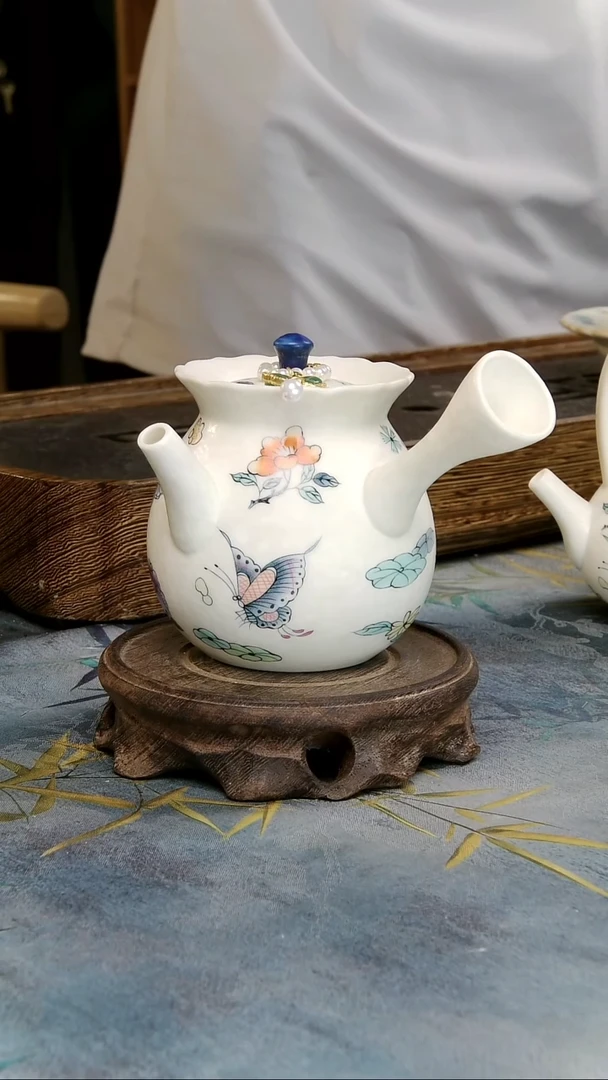 亘古茶具福利分享@侧把壶
