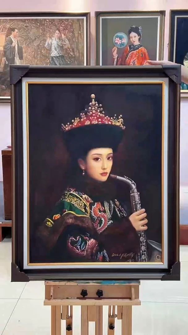 油画邸立丰-60*80-油画作品