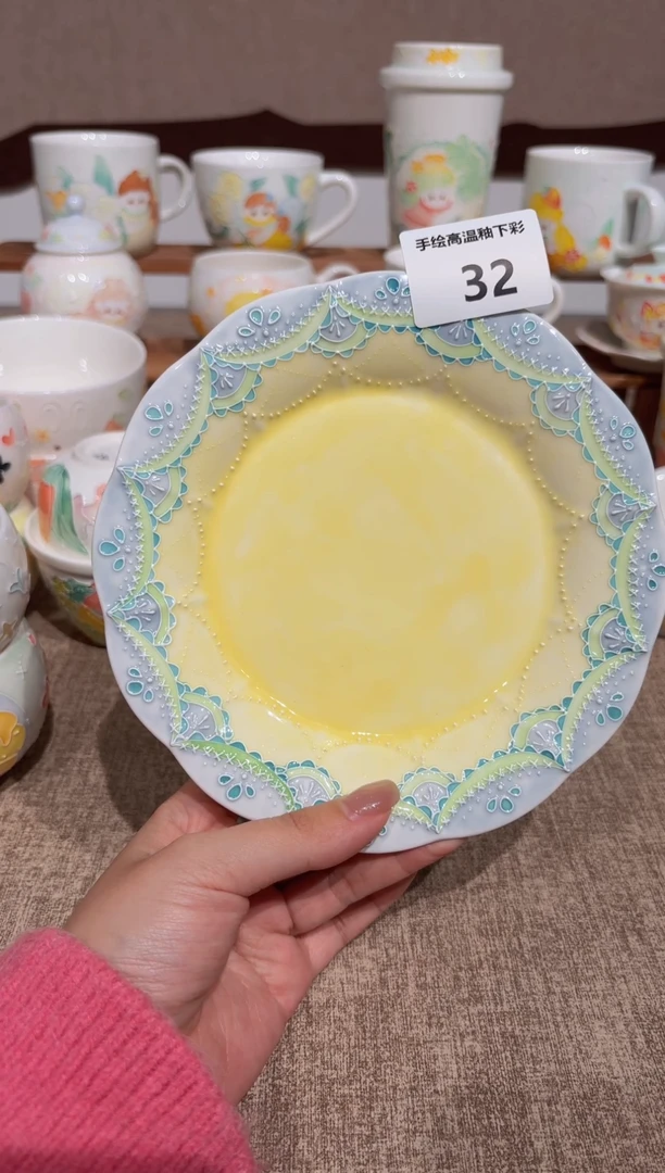 32号高温釉下彩陶瓷默认微瑕福利价