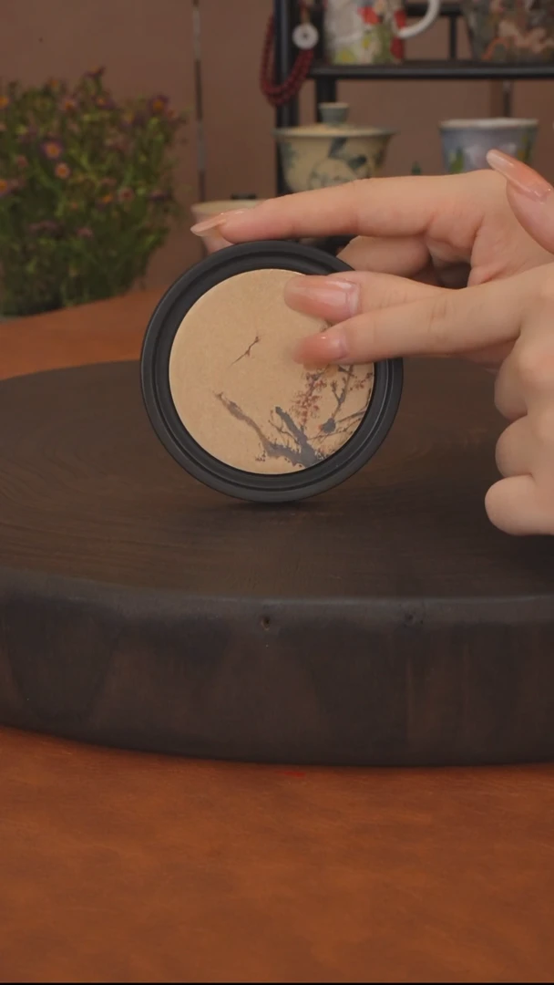 直播间福利 喜鹊圆形杯垫