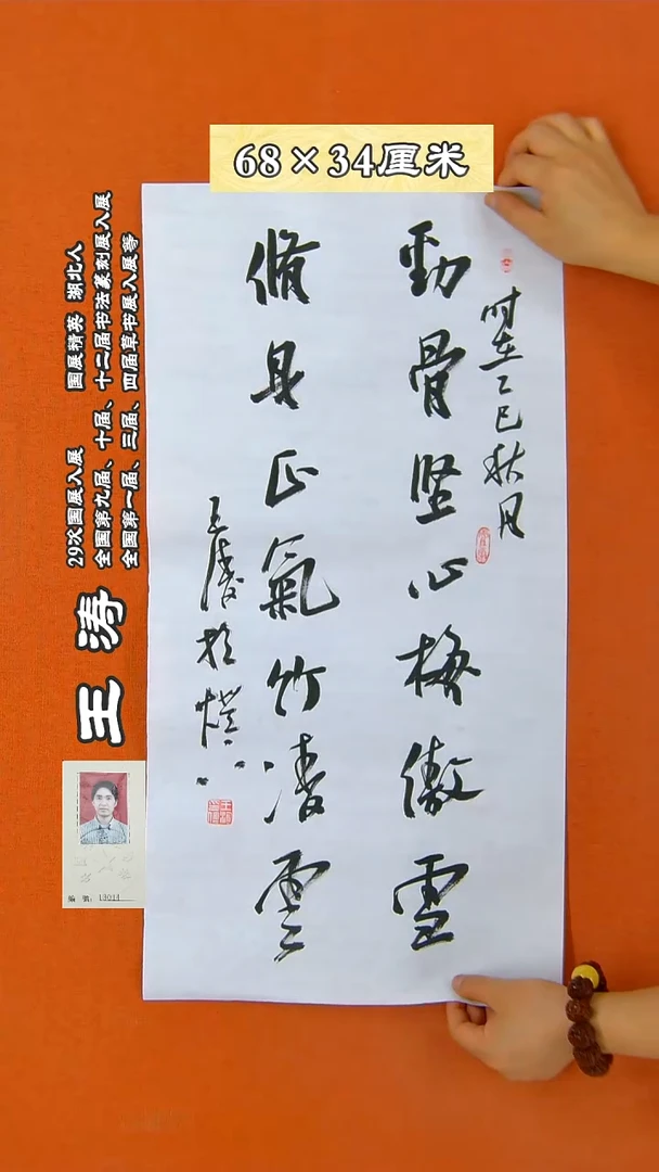 书法9R王涛书法作品