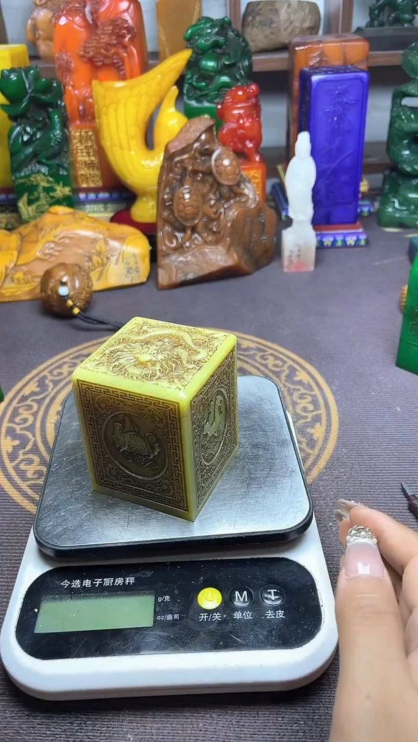 寿山石印石纯天然石料