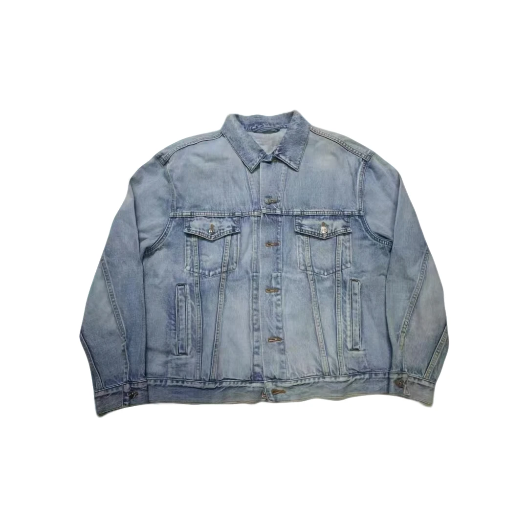 全新未使用 Balenciaga/巴黎世家 国内现货 字母标牛仔外套