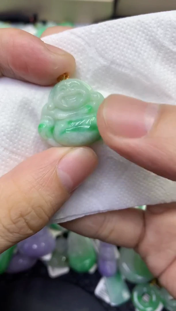 颈饰未镶嵌翡翠天然缅甸A货翡翠
