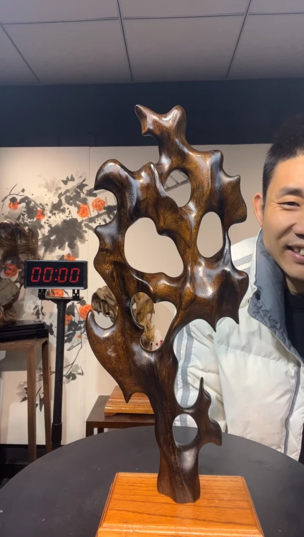 【闪购商品】金丝楠木雕金丝楠木工艺品摆件