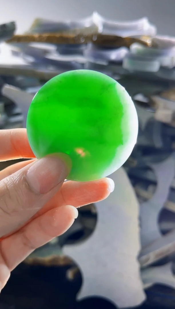 裸石翡翠缅甸翡翠A货陈6488