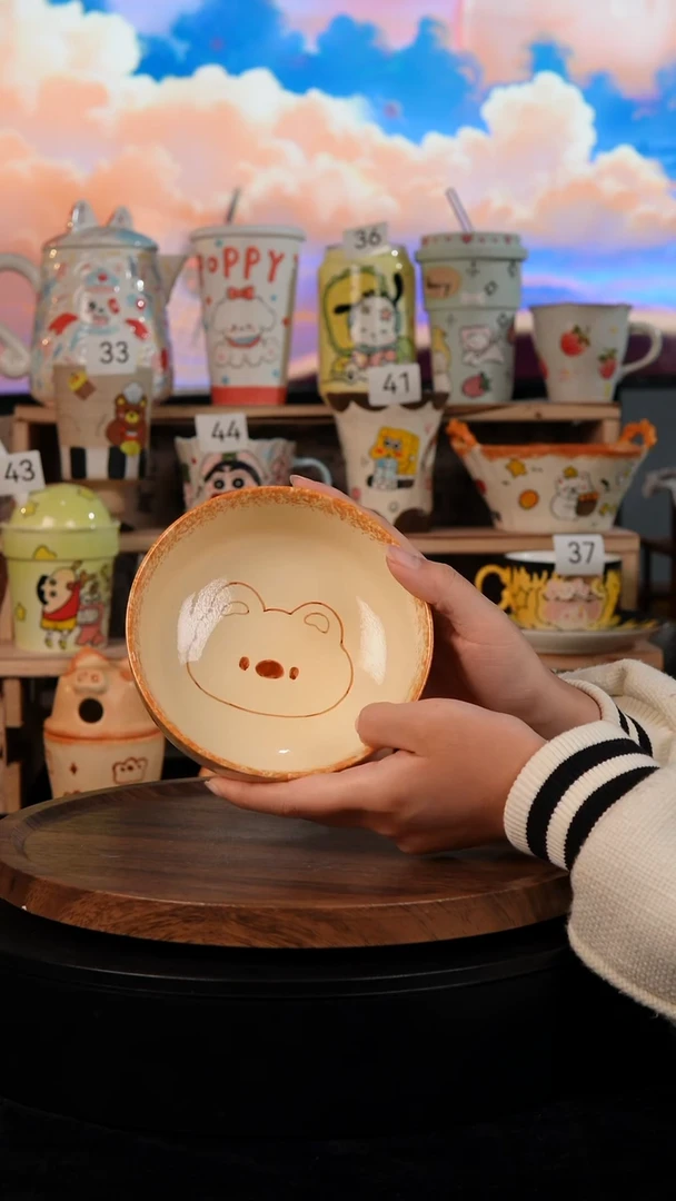 陶瓷双饮款景德镇手工陶瓷