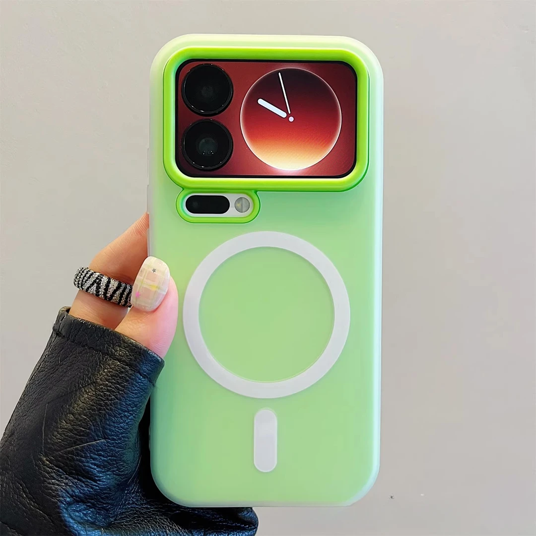 二合一磁吸充电适用小米17promax手机壳高级17pro日韩ins情侣潮壳