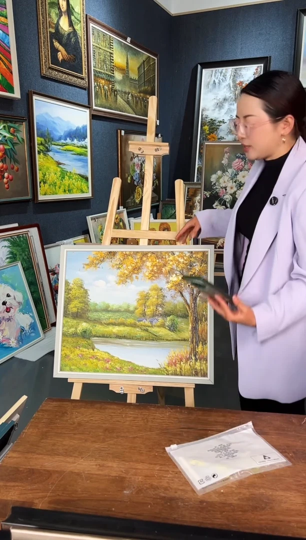 【闪购商品】油画53号 50*60风景-手绘油画