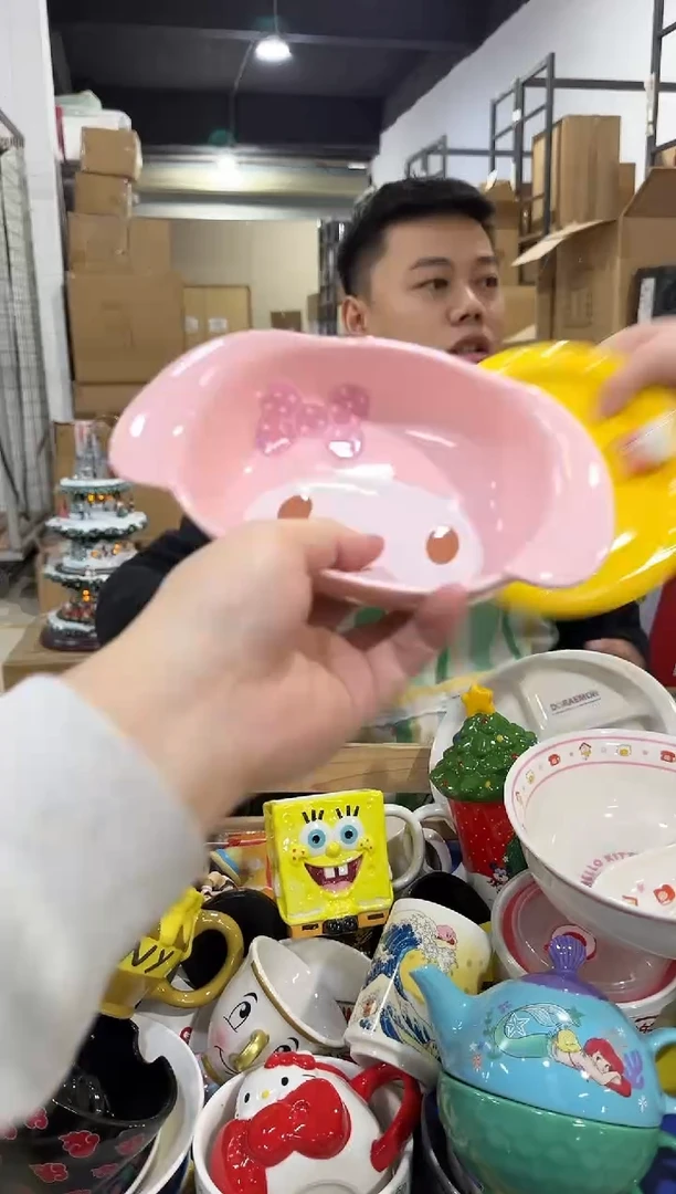 瓷片小号原盒美乐蒂深碗