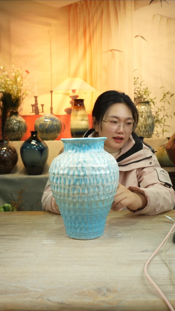 高26口11陶瓷花瓶花器