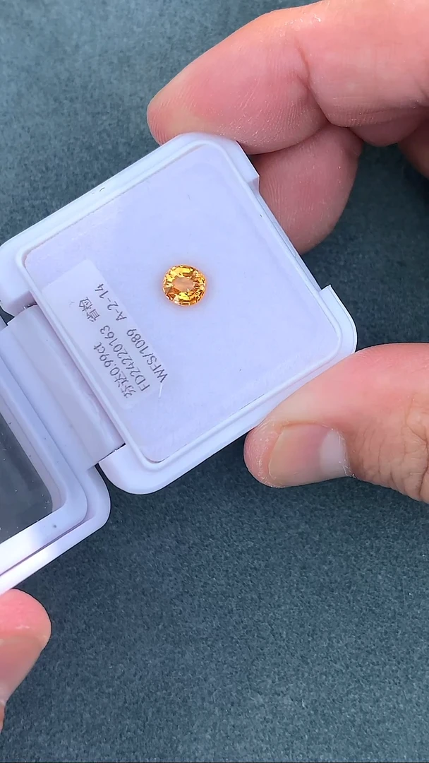 未镶嵌裸石石榴石0.99克拉