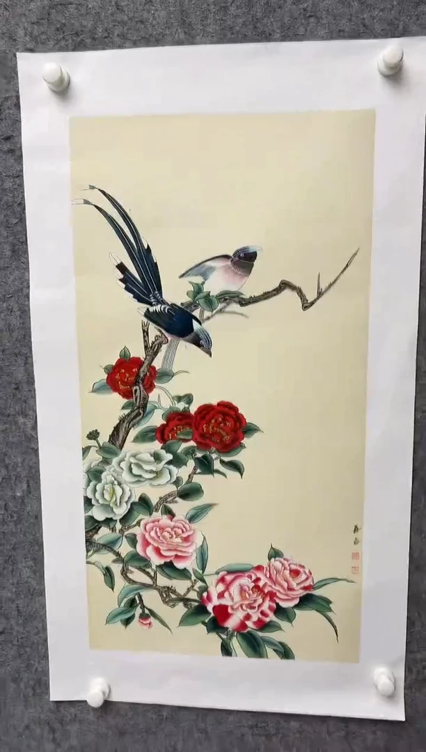 国画高喜占-3平尺-国画