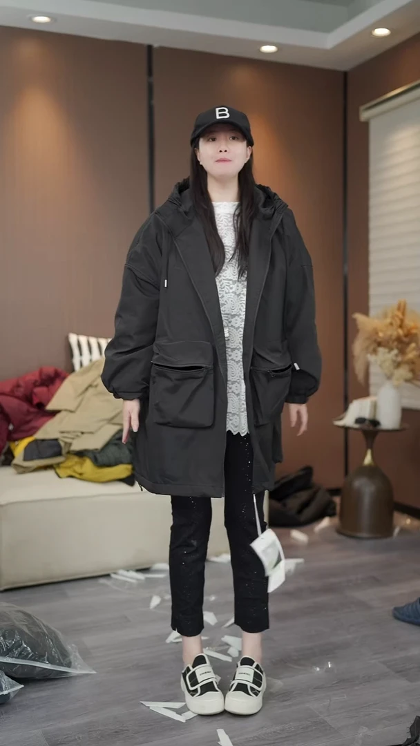 三醋酯纤维宽松显瘦休闲穿搭