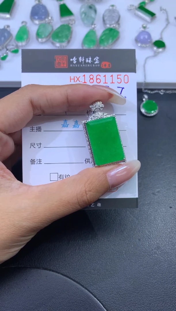 未镶嵌挂件翡翠哈轩 挂件1