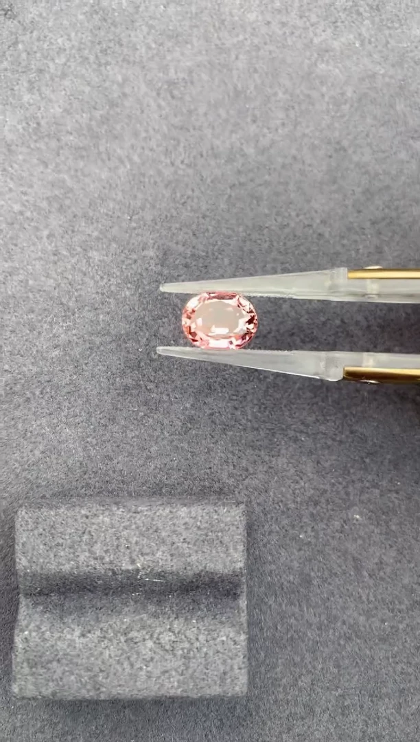未镶嵌珠宝半成品碧玺3ct粉碧玺  GE