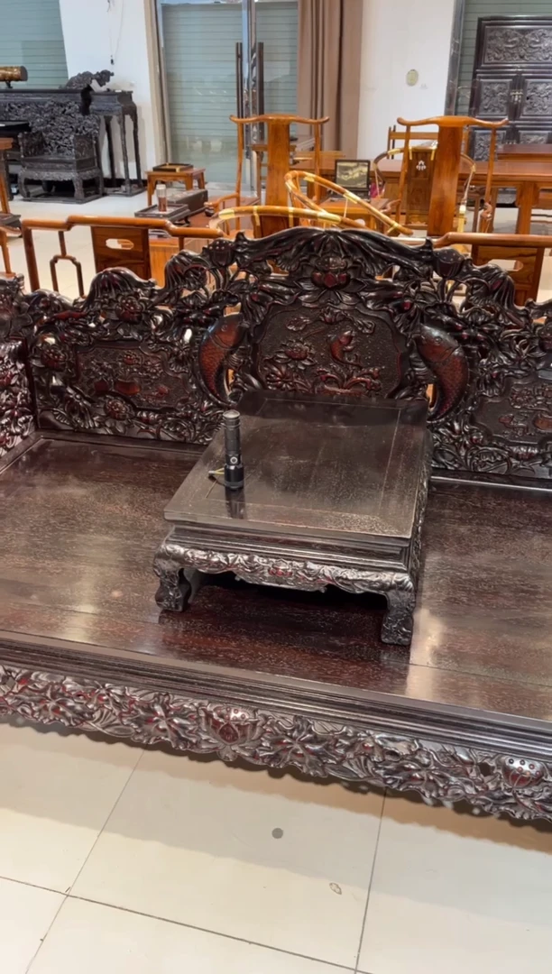 【闪购商品】木木雕罗汉床两件、、、、、