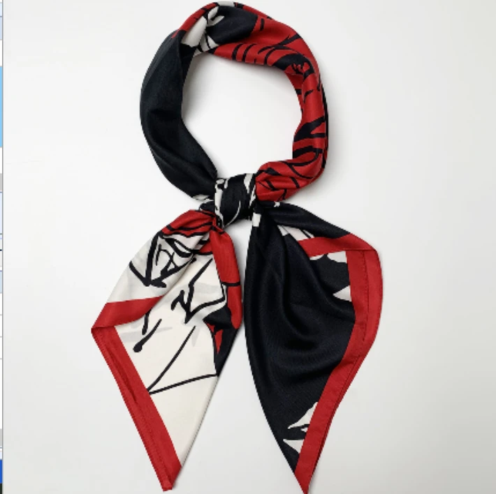 迪兰娅时尚优雅玫瑰围巾