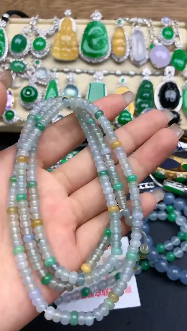 颈饰未镶嵌翡翠55-中国好珍宝