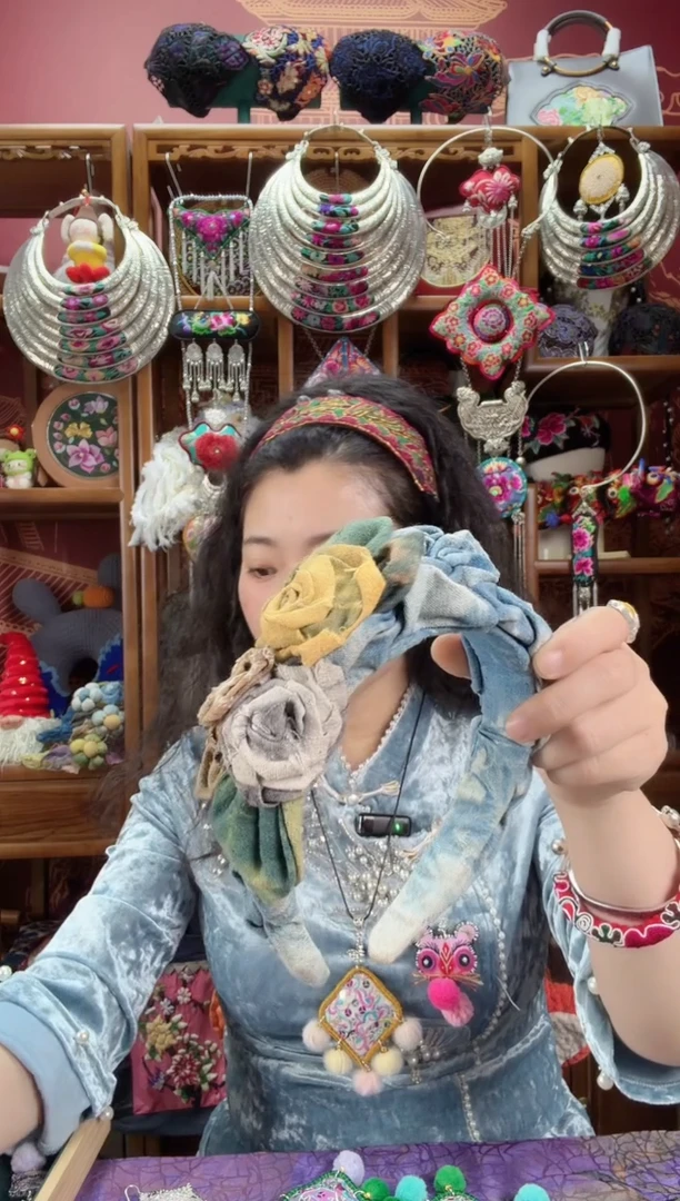 刺绣小发箍83甜甜家