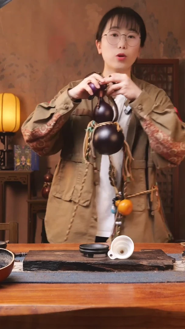 【闪购商品】314号精品大漆葫芦防腐防渗装水茶酒