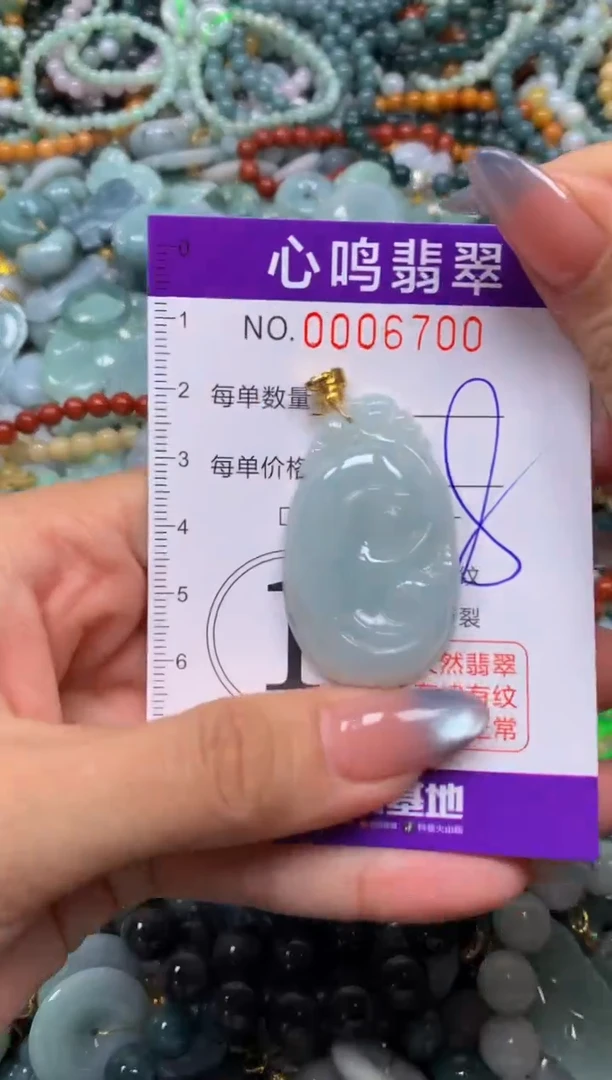 颈饰未镶嵌翡翠闪购006700