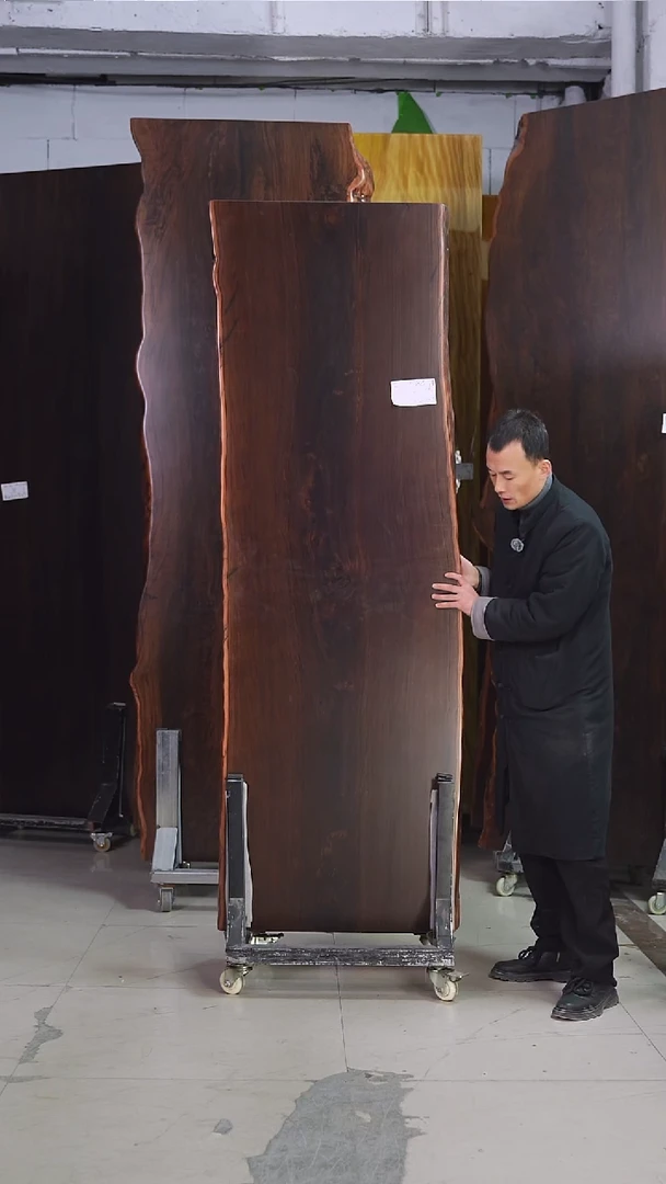 ZT-88大叶紫檀216*72*8加黑三角支架*2