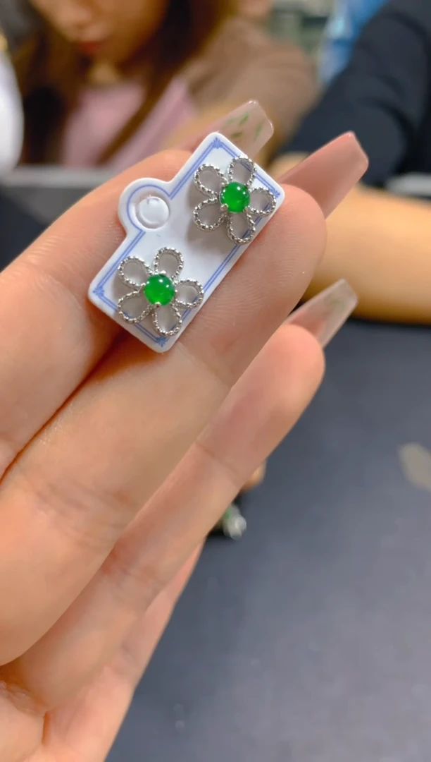 翡翠未镶嵌耳饰0951245800多样性发一