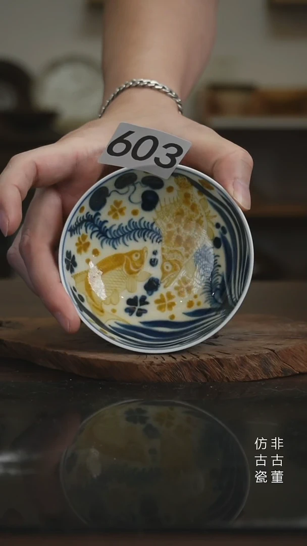 景德镇手工手绘陶瓷微瑕