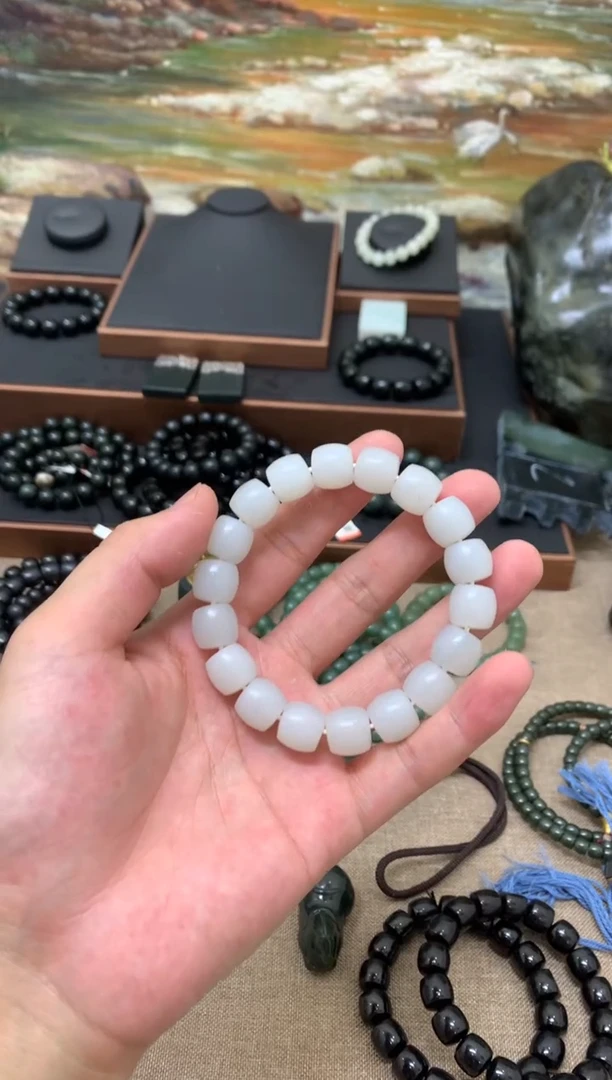 和田玉未镶嵌颈饰多样性发货拍一发一