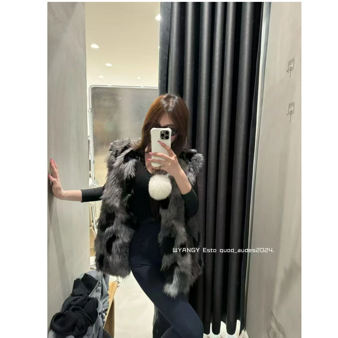 十三行摩登-冬季福秒毛毛马甲#183