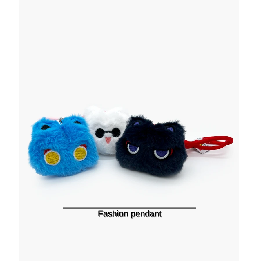 可爱非主流猫吱吱叫毛绒公仔包包挂件书包背包装饰钥匙扣情侣礼物