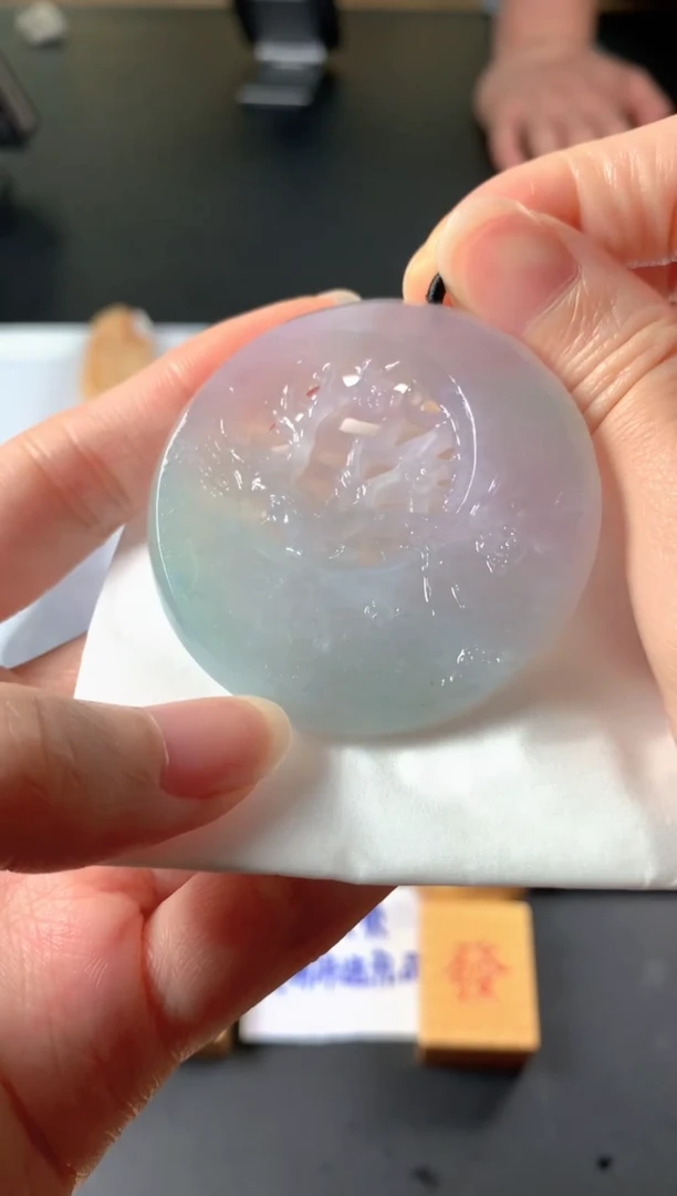 未镶嵌定制翡翠一***1毛货抛光