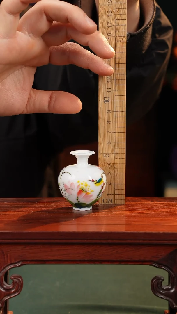 【闪购商品】摆件釉下五彩纯手工手绘原创瓷器