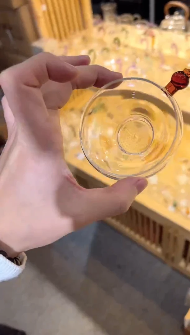 禾器-奉珠茶漏激光款-琥珀色