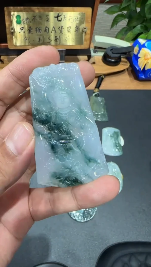 未镶嵌挂件翡翠A货翡翠多样性孤品