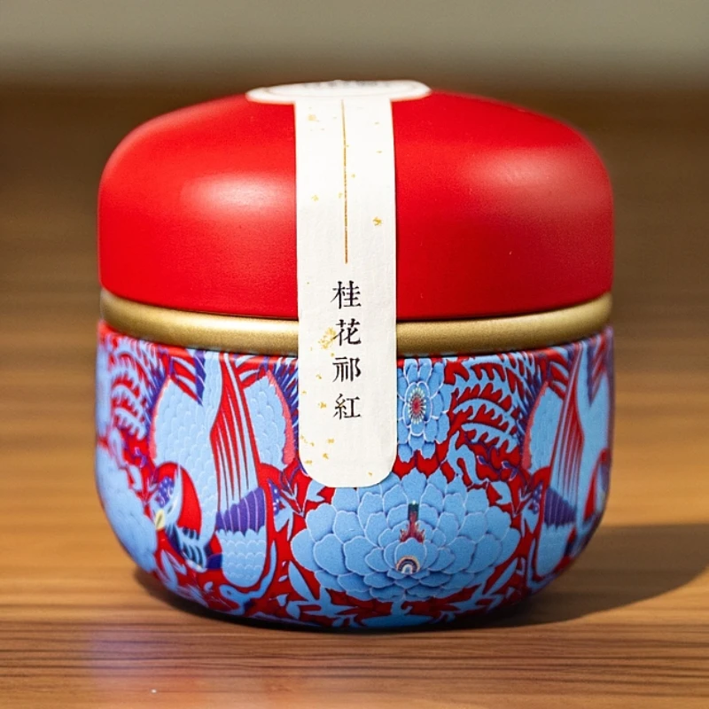 懂茶帝-袭人(桂花红茶)百年金桂50g