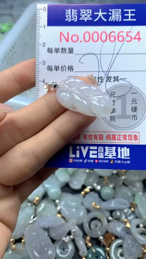 颈饰未镶嵌翡翠6654