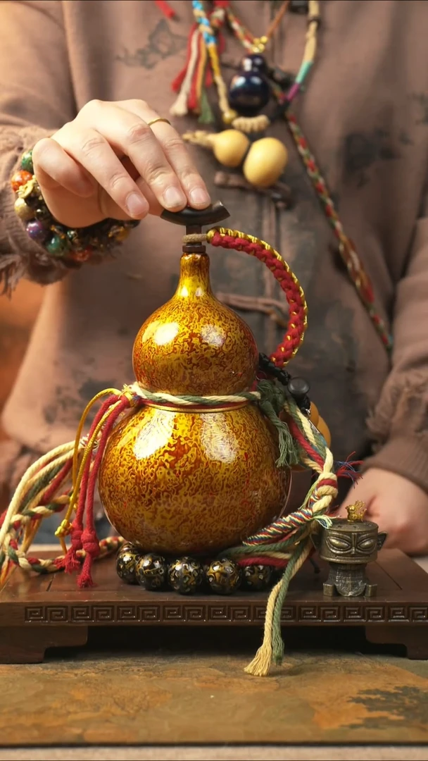 193大漆一物一拍记葫堂出品【不带手串】