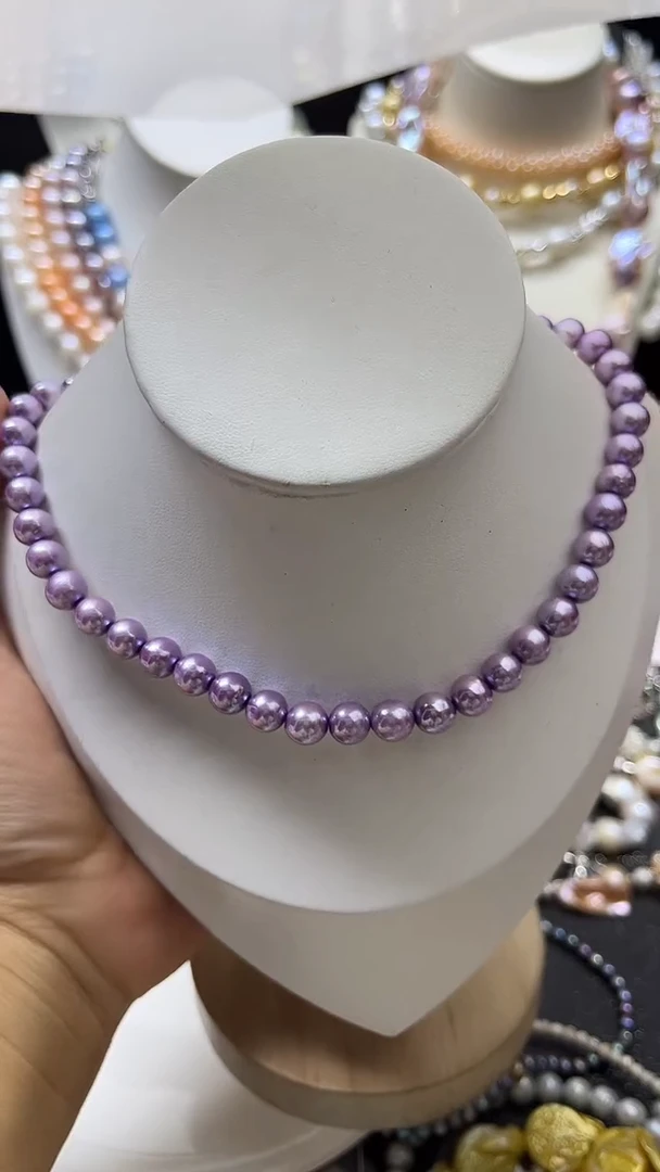 颈饰未镶嵌淡水珍珠多人