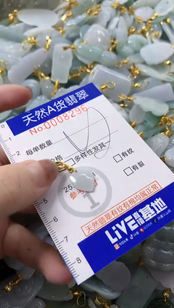 颈饰未镶嵌翡翠天然A货翡翠