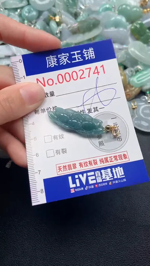 吊坠(不含链)未镶嵌翡翠2741