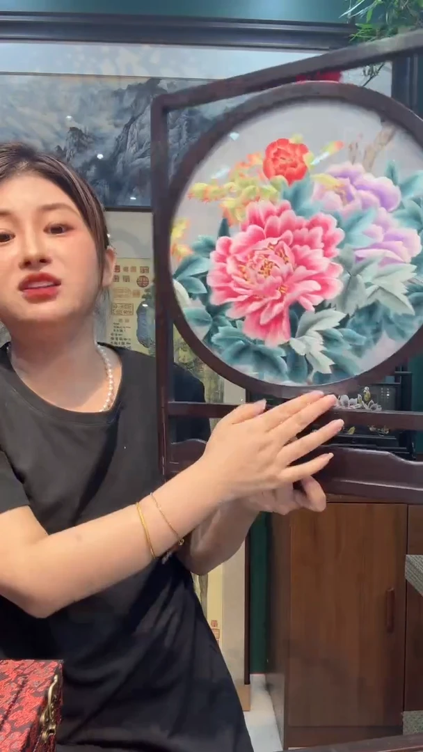 刺绣非遗苏绣手工刺绣双面绣